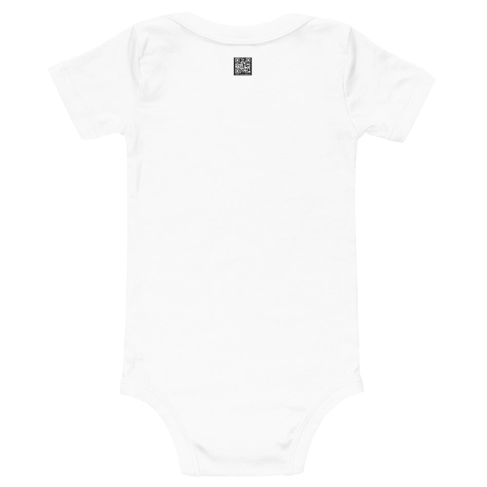 Middle Blue Finger - Onesie