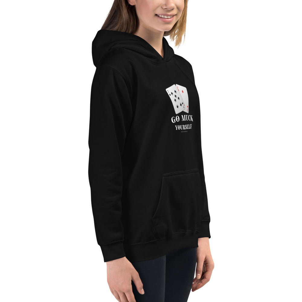 Go Muck Yourself - Kids Hoodie - Unminced Words