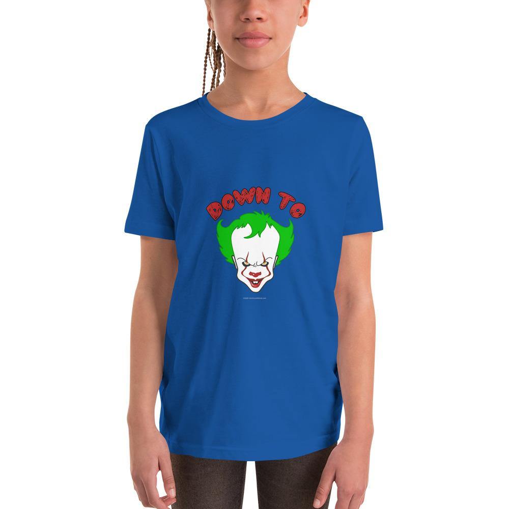 Down To Clown - Youth Short Sleeve T-Shirt - Unminced Words