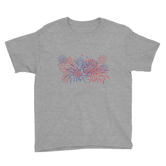Fireworks - Youth Short Sleeve T-Shirt - Unminced Words