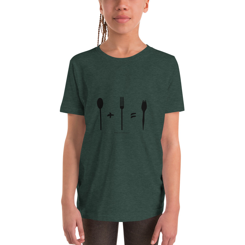 Spork - Youth Short Sleeve T-Shirt - Unminced Words