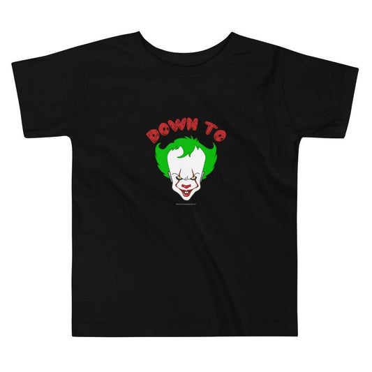 Down To Clown - Toddler Short Sleeve Tee - Unminced Words