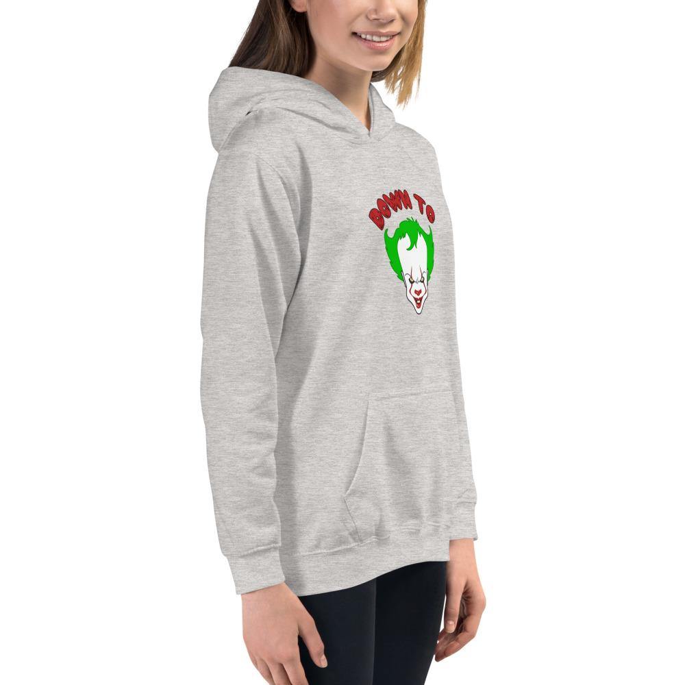 Down To Clown - Kids Hoodie - Unminced Words