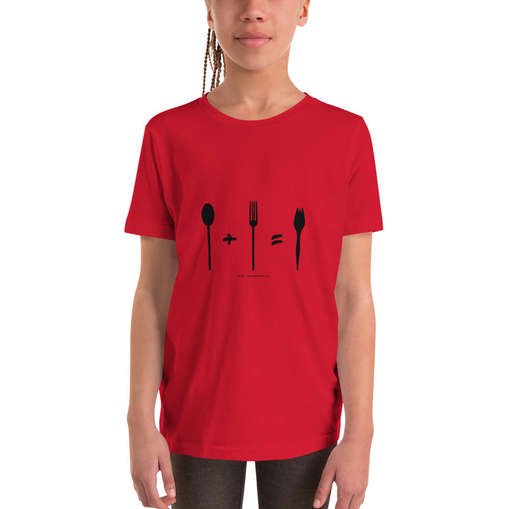 Spork - Youth Short Sleeve T-Shirt - Unminced Words