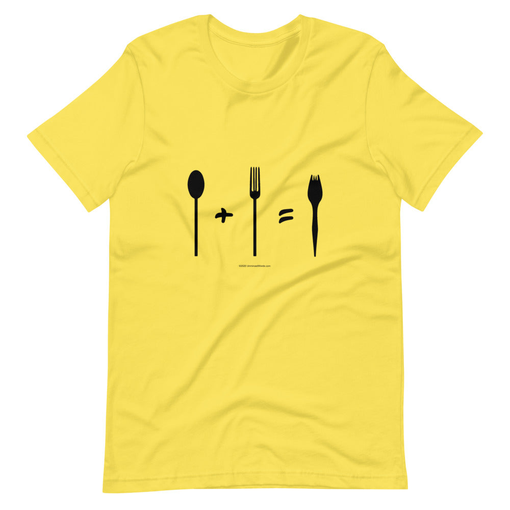 Spork - Short-Sleeve Men's T-Shirt - Unminced Words