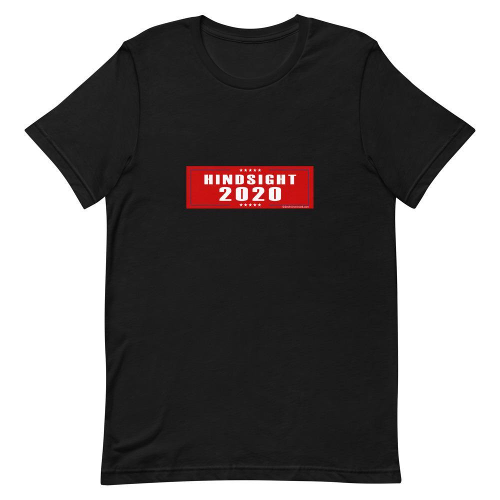 Hindsight Red - Short-Sleeve T-Shirt - Unminced Words