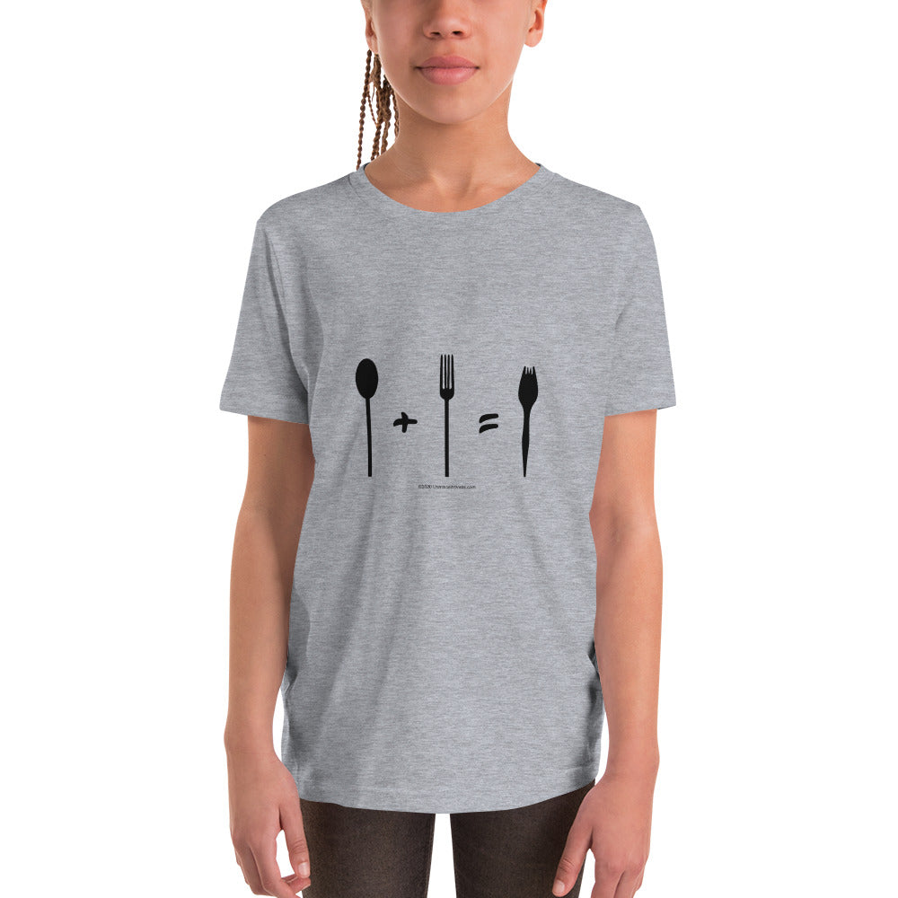 Spork - Youth Short Sleeve T-Shirt - Unminced Words