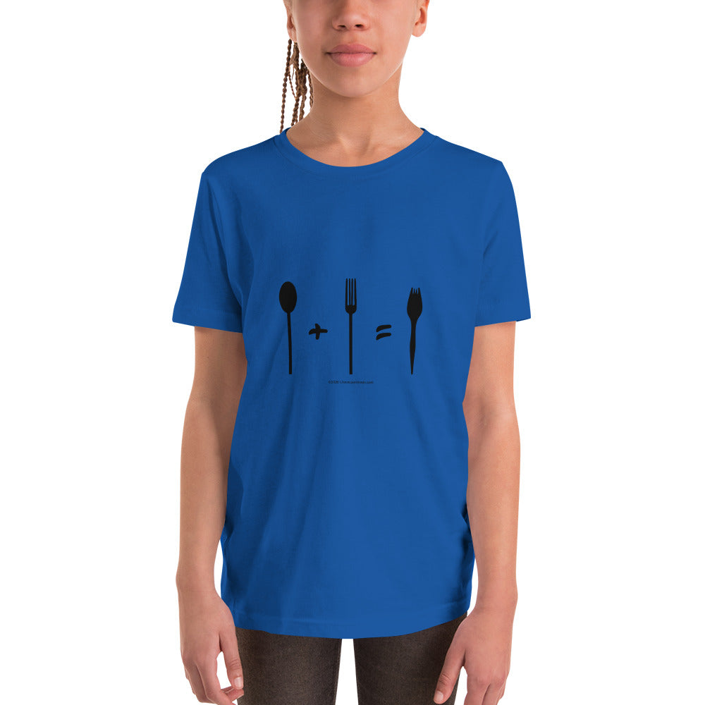 Spork - Youth Short Sleeve T-Shirt - Unminced Words