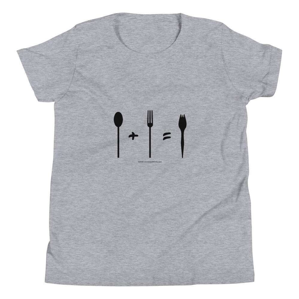 Spork - Youth Short Sleeve T-Shirt - Unminced Words