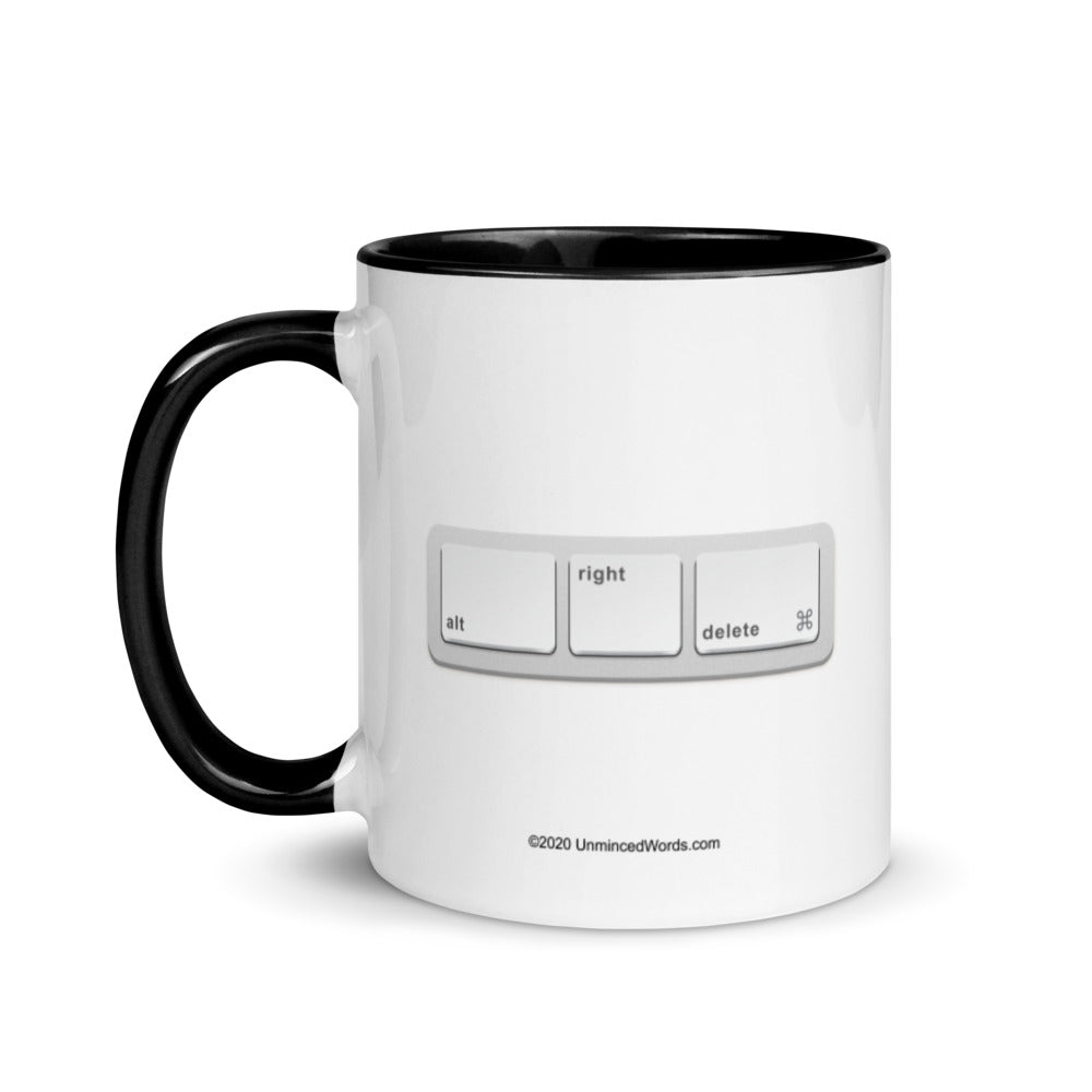 Alt Right Delete - Mug - Unminced Words