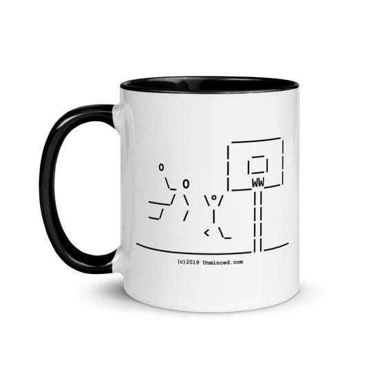 Basketball Dunk - Mug - Unminced Words