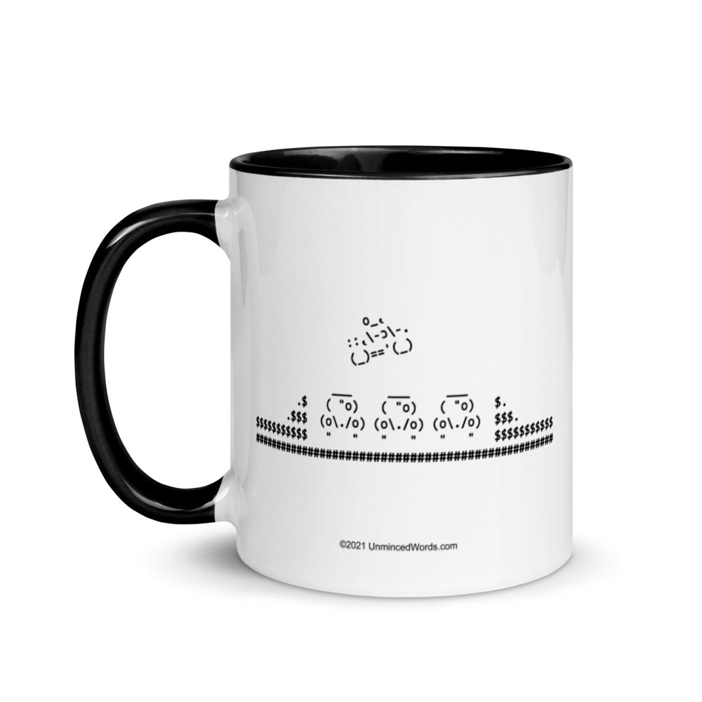 Biker Jump - Mug - Unminced Words