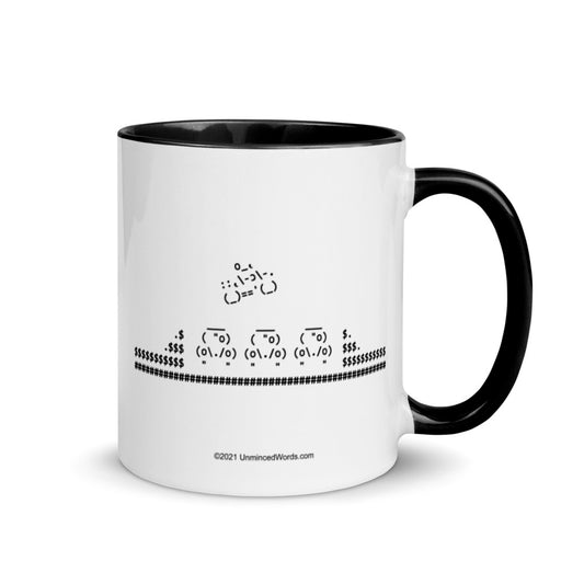 Biker Jump - Mug - Unminced Words