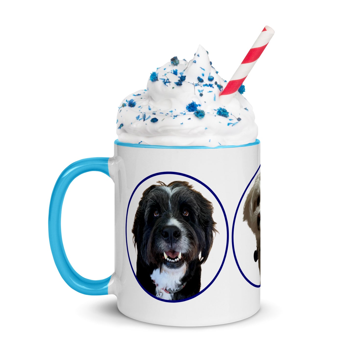 Cute Dogs - Mug with Color Inside