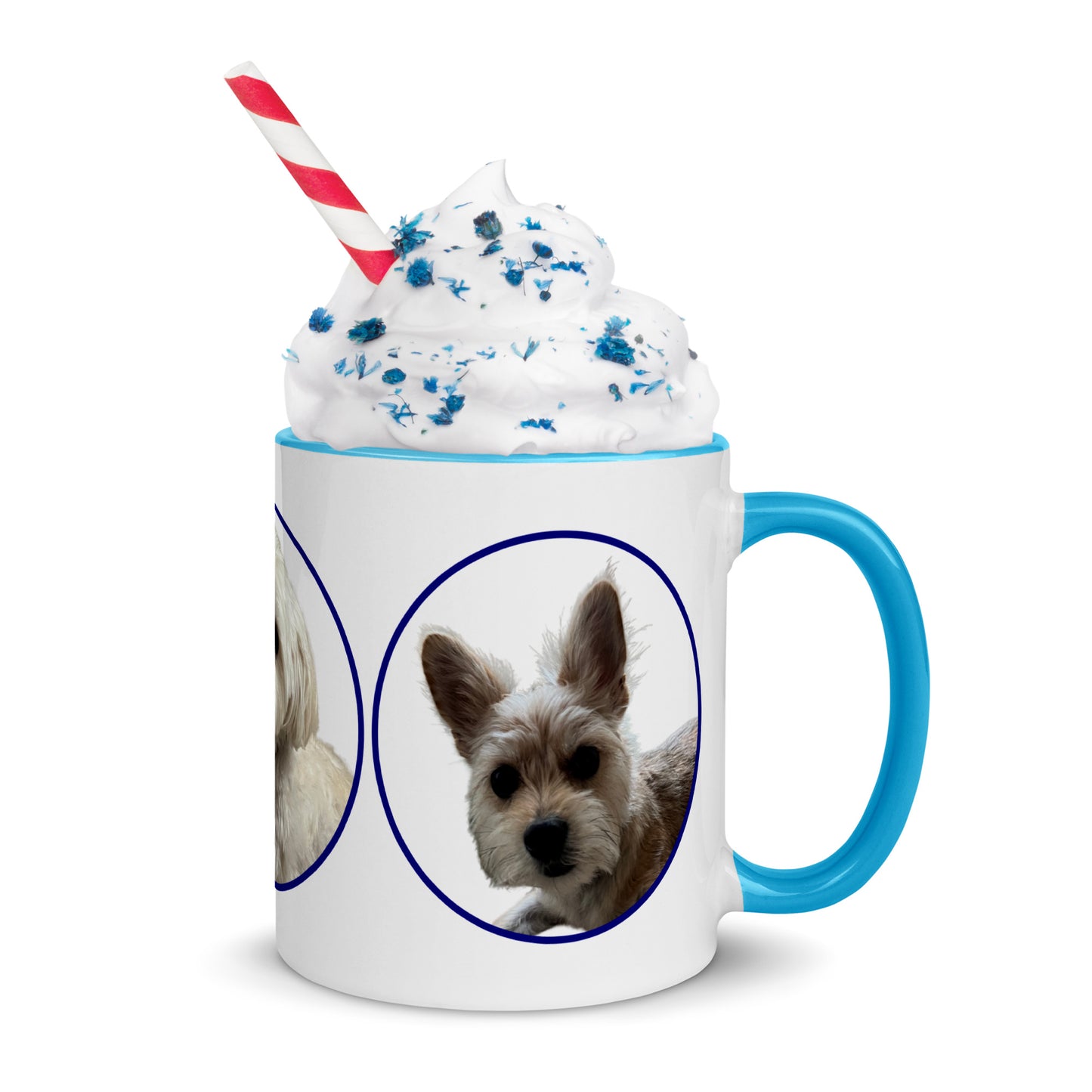 Cute Dogs - Mug with Color Inside