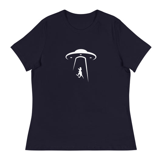 Dino Abduction - Women's Relaxed T-Shirt