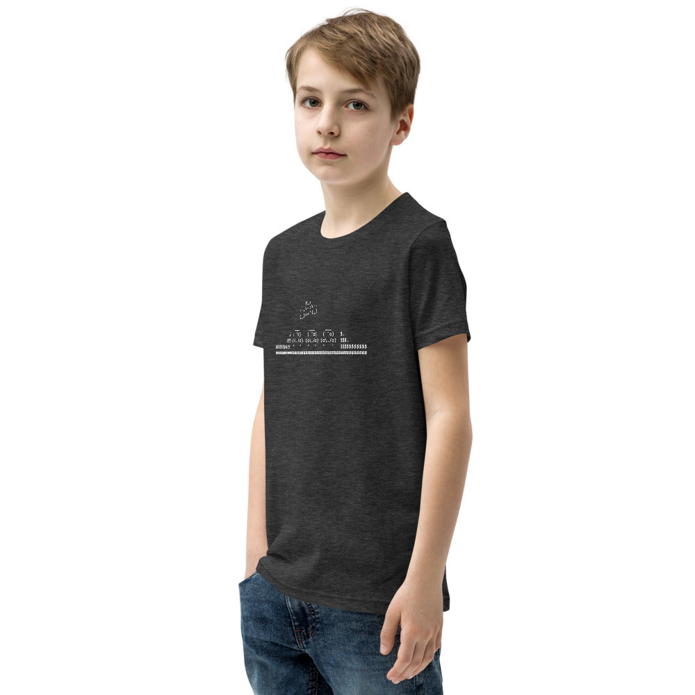 Biker Jump - Youth Short Sleeve T-Shirt