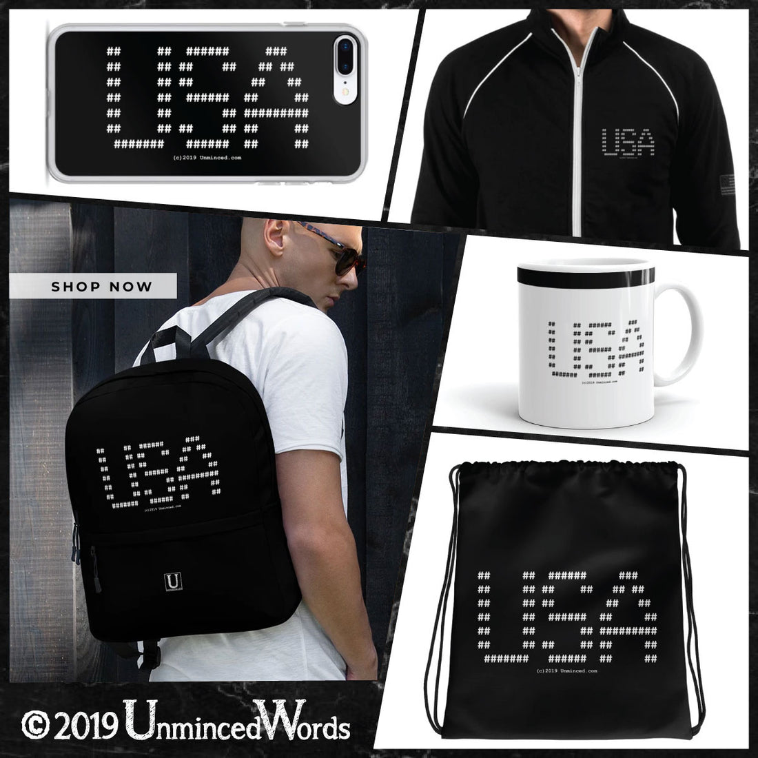 The USA ASCII art Collection