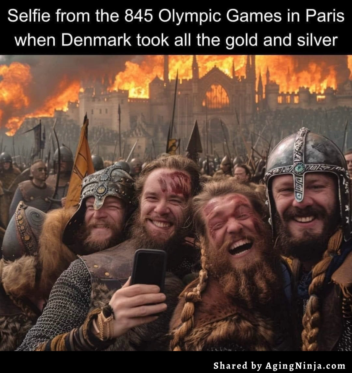 The Olympics history goes way back.