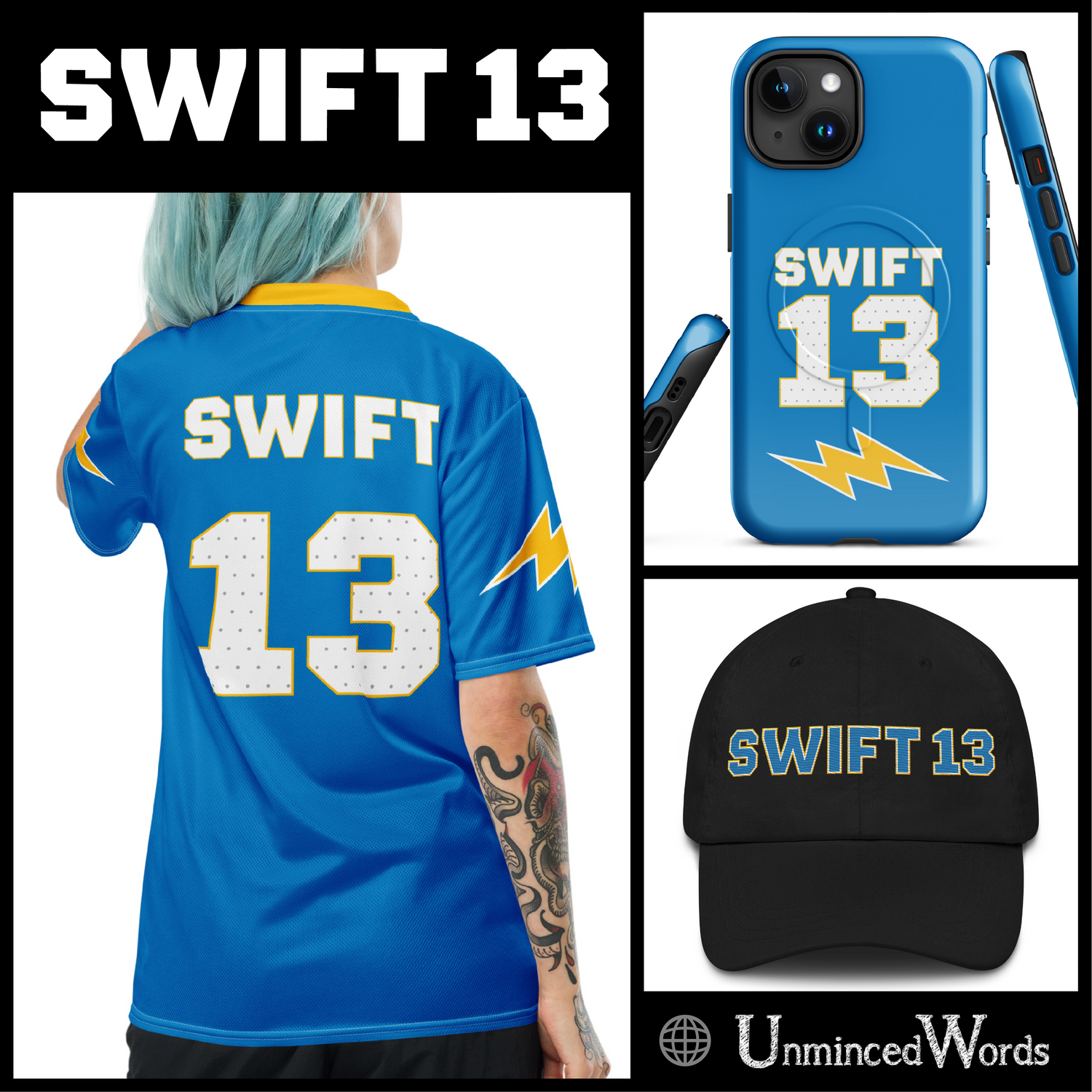 Swift 13 - Los Angeles Chargers style