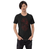 Hyperspace - Red Unisex t-shirt