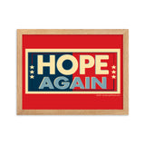 Hope Again - Framed Poster - Unminced Words