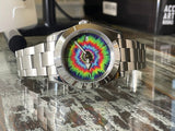 Tie Dye Oyster: Automatic Mechanical Wristwatch