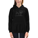 Basketball Dunking - Kids Hoodie