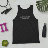 I Literally Love English Lit - Unisex Tank Top