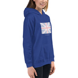 Union Flag ASCII - Kids Hoodie - Unminced Words