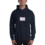 Union Flag ASCII - Hooded Sweatshirt - Unminced Words