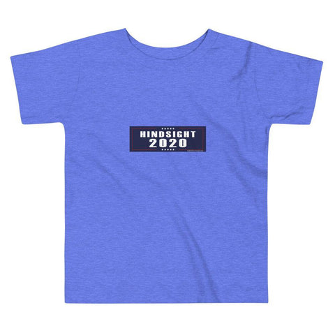 Hindsight Blue - Toddler Short Sleeve Tee - Unminced Words