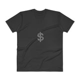 Dollar - Men's V-Neck T-Shirt - Unminced Words