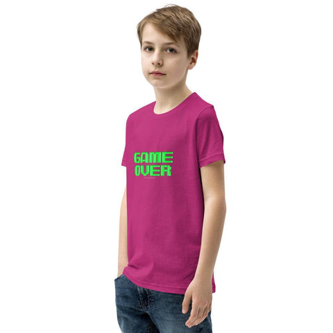 Game Over - Youth Short Sleeve T-Shirt - Unminced Words