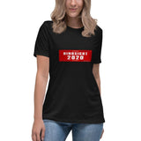 Hindsight Red - Women's Relaxed T-Shirt - Unminced Words