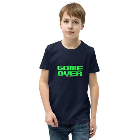 Game Over - Youth Short Sleeve T-Shirt - Unminced Words