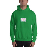 Union Flag ASCII - Hooded Sweatshirt - Unminced Words