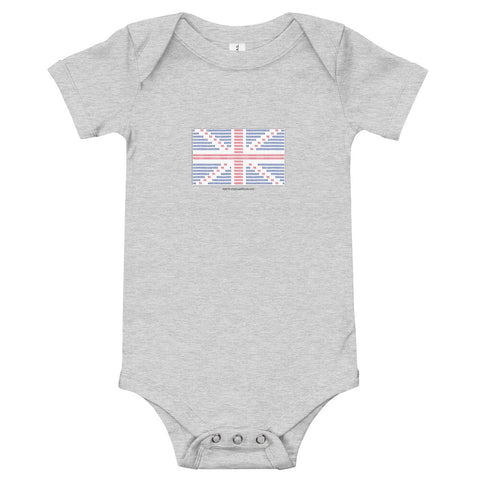 Union Flag ASCII - Onesie - Unminced Words