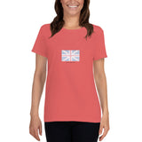 Union Flag ASCII - Women's short sleeve t-shirt - Unminced Words