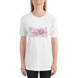 Fireworks - Short-Sleeve Woman's T-Shirt - Unminced Words