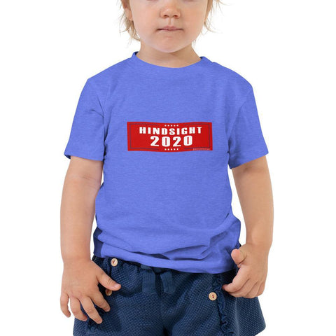 Hindsight Red - Toddler Short Sleeve Tee - Unminced Words