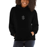 Dollar - Ladies' Hooded Sweatshirt - Unminced Words