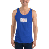 Union Flag ASCII - Men's Tank Top - Unminced Words