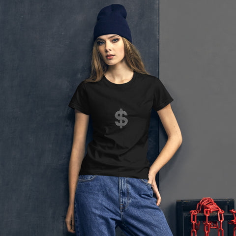 Dollar - Women's short sleeve t-shirt - Unminced Words