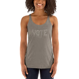 VOTE - Women's Racerback Tank - Unminced Words