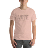 VOTE - Short-Sleeve Unisex T-Shirt - Unminced Words