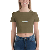 #IAMTHEREASON - Women&rsquo;s Crop Tee - Unminced Words