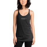 MONEY - Women's Racerback Tank - Unminced Words