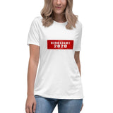 Hindsight Red - Women's Relaxed T-Shirt - Unminced Words