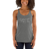 VOTE - Women's Racerback Tank - Unminced Words